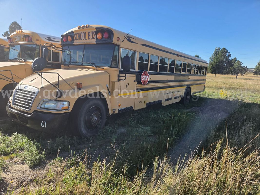 2008 Blue Bird School Bus – Caterpillar C7 Diesel – 225,257 Miles