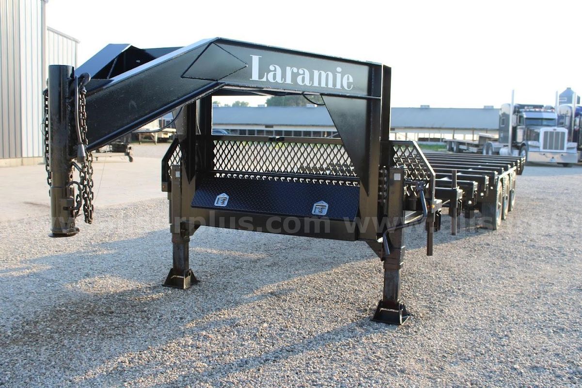 2021 Laramie Flatbed Pipe Trailer Triple 12k Axle