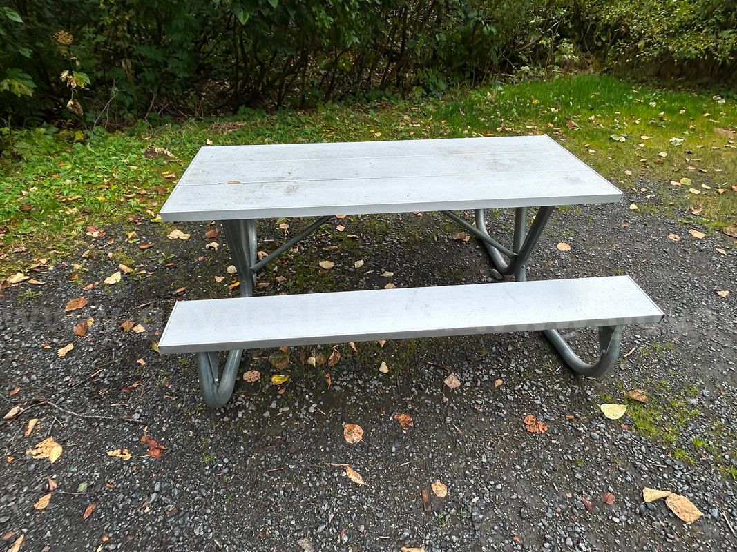 Lot of 15 Aluminum Picnic Tables