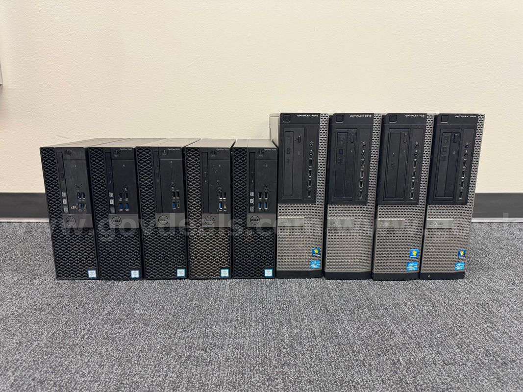 Lot of Dell Computers
