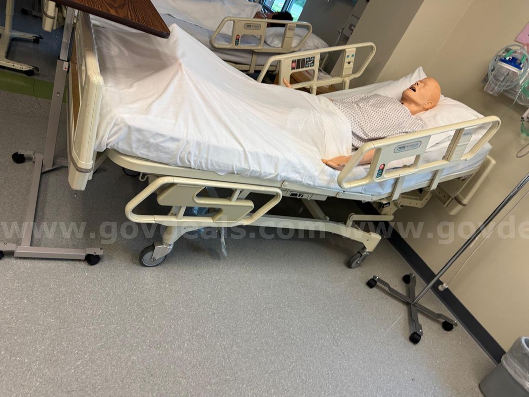 Large Lot of Nursing & Medical Training Equipment – Beds, Mannequins, Monitors, Stretcher & More