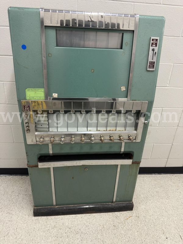 Vintage Coin-Operated Vending Machine
