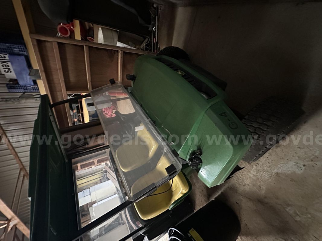 Lot of 2 – Utility Vehicles (Cushman Haulster & John Deere Gator) – Non-Working