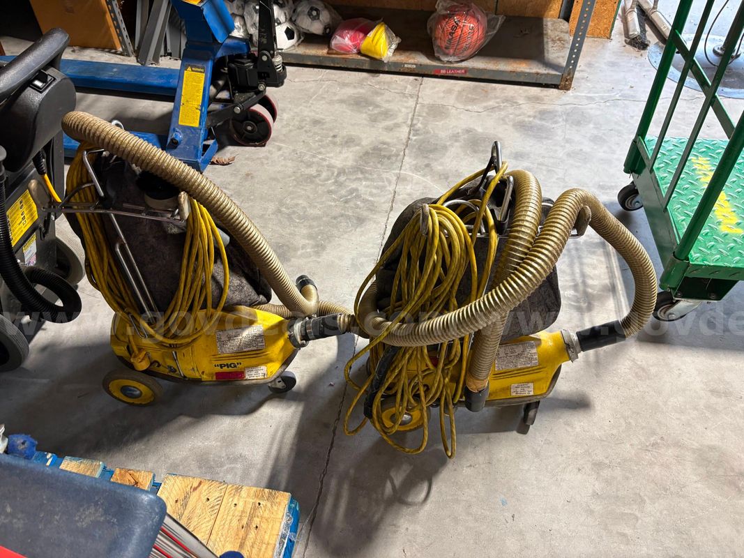 Pig Vacuum Cleaners (2) - unknown condition