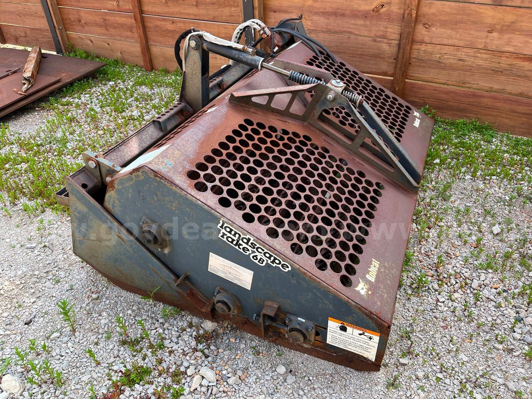 Bobcat Landscape Rake 6B