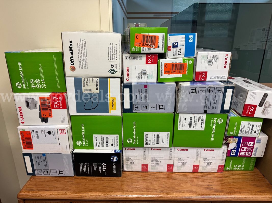 LOT of Toner & Ink Cartridges