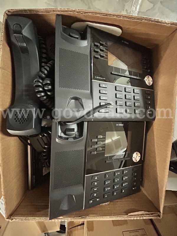 1 Lot of (68) Mitel 6920 IP Desktop Phone with Color Display