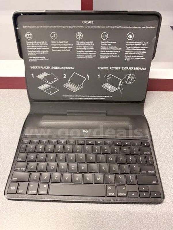 Brand: Logitech Model: For 9.7" iPad Pro Backlit Keyboard Case with Smart Connector Tech NO APPLE PENCIL INCLUDED.