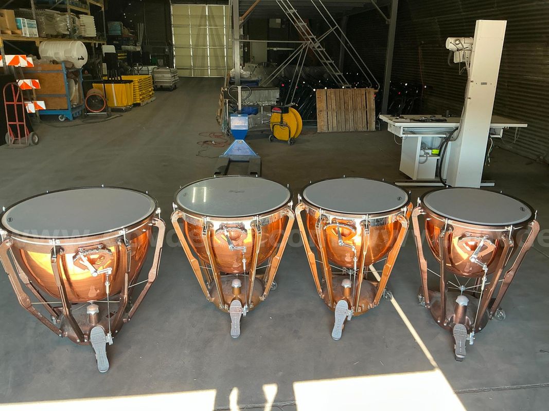 Complete 4-Drum Timpani Drum Set