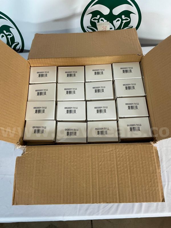 Lot of 80 Black Ink Cartridges