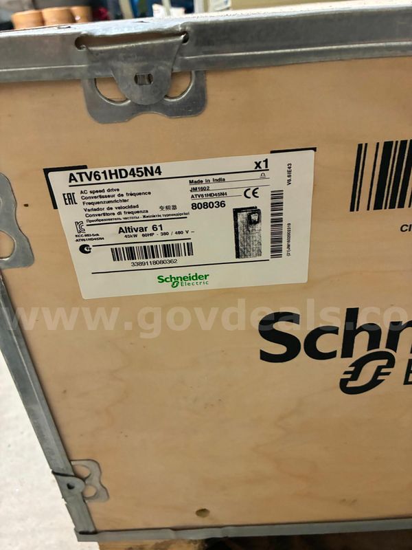 Schneider ATV61 60 HP VFD