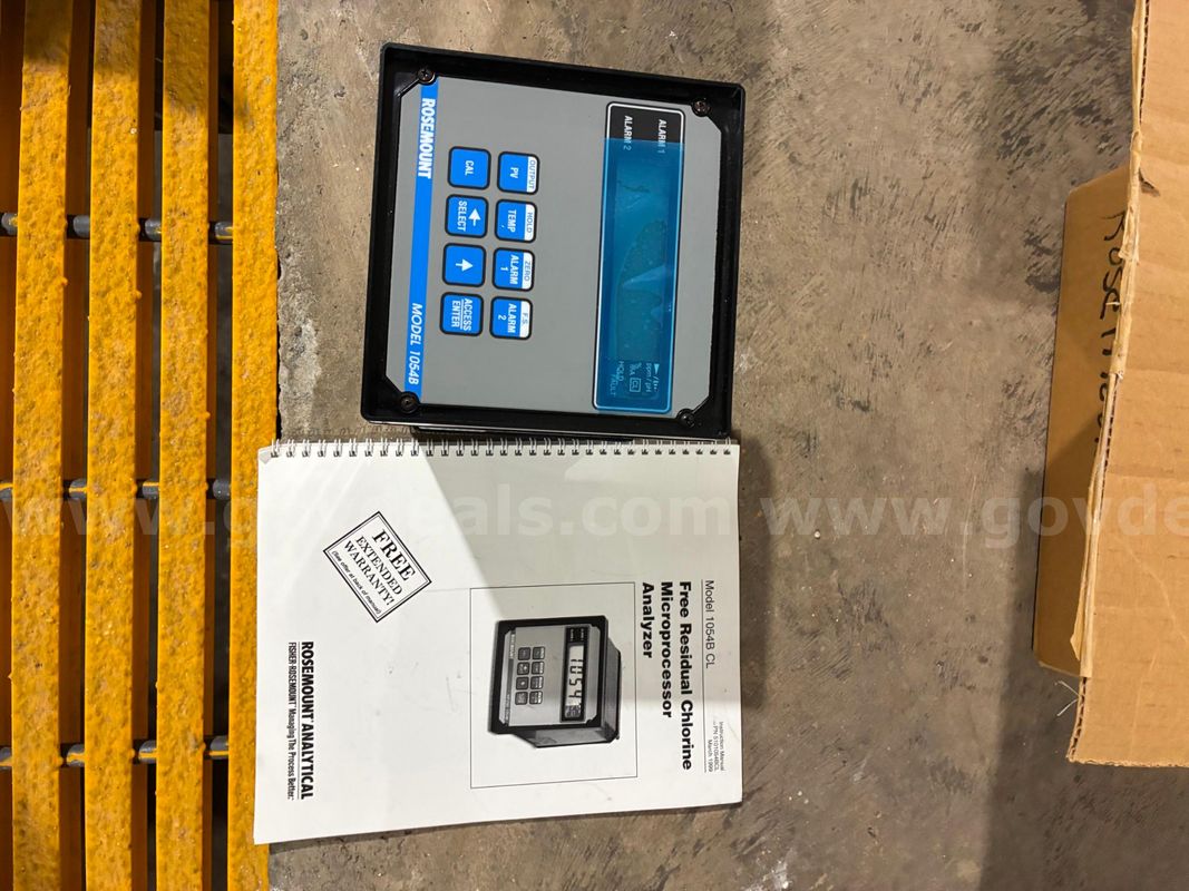 Rosemount Free CL2 analyzer