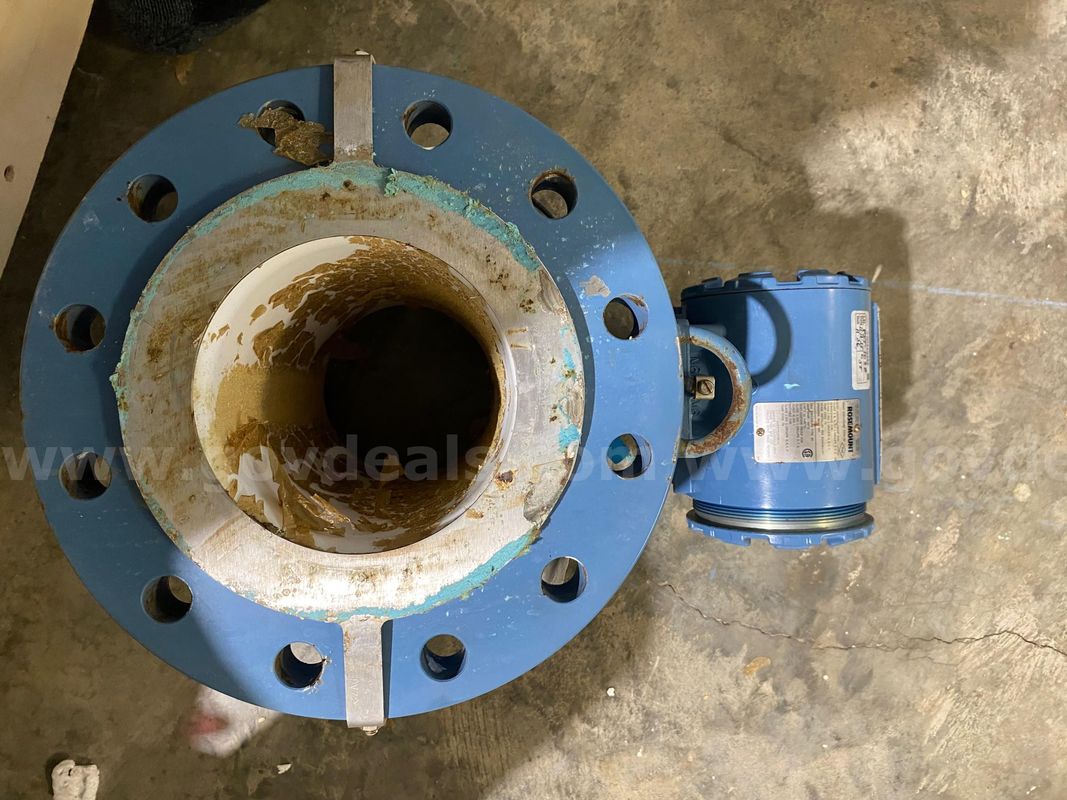 6" Rosemount Mag Meter - foundation fieldbus