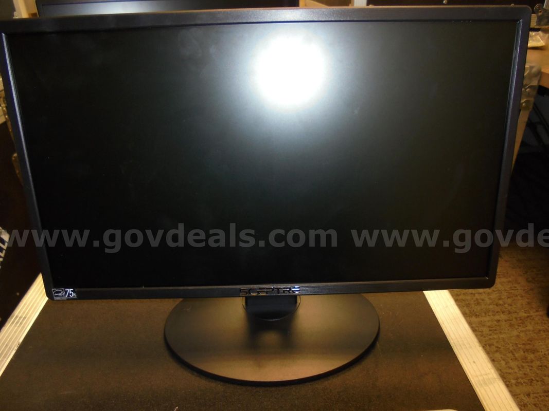 Seven (7) Sceptre E20 Computer Monitors with Power Cords