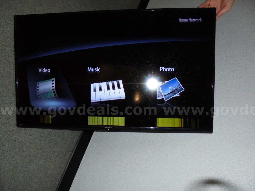 One (1) Sharp HD TV