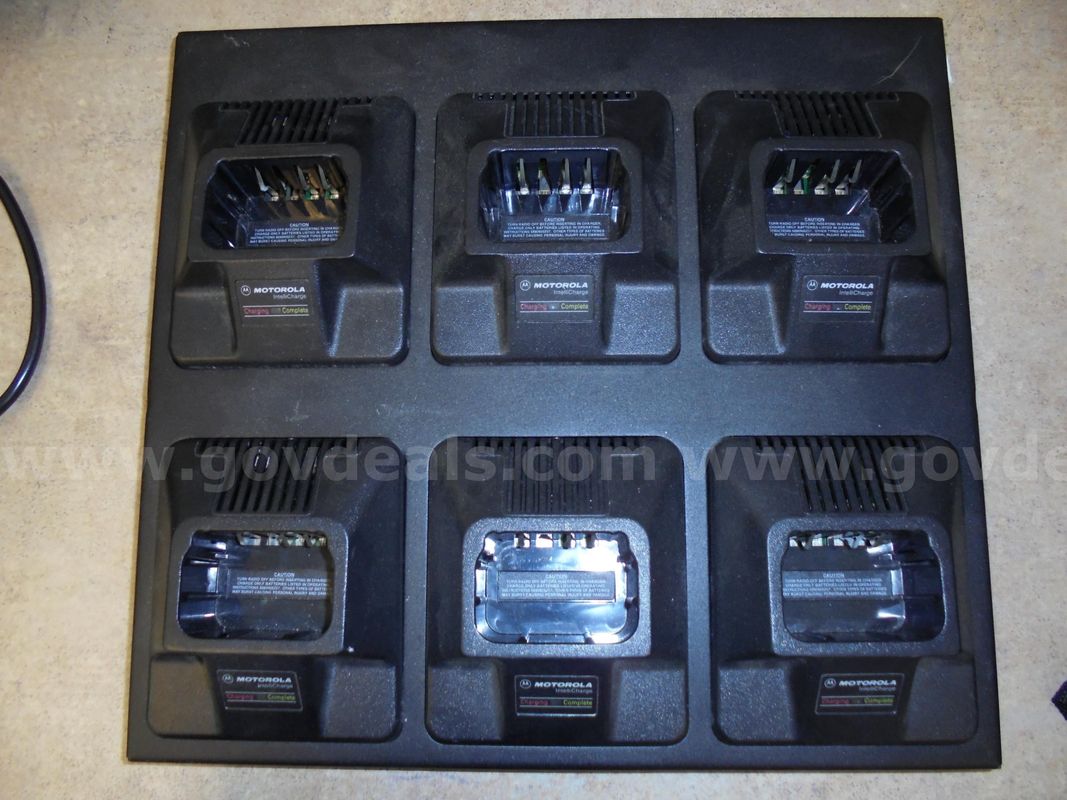 One(1) Motorola IntelliCharge Radio Charger Station
