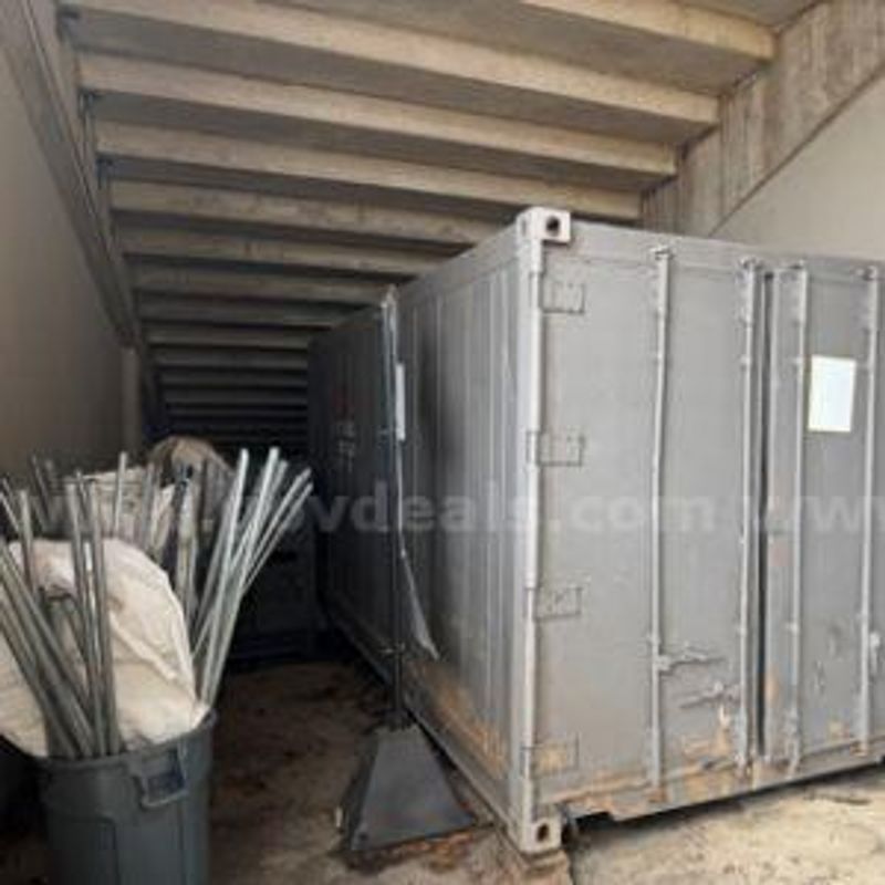 Reefer Container w/ Carrier Transicold Refrigeration Unit