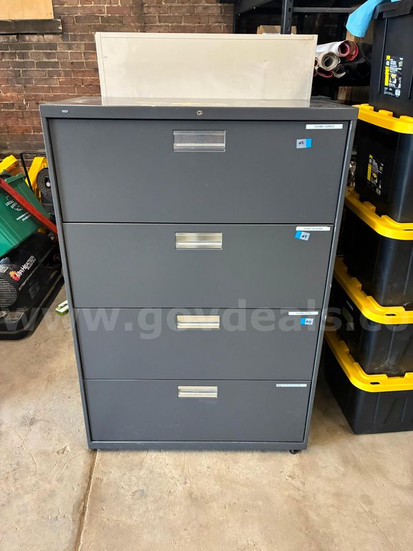 HON 4-Drawer Vertical File Cabinet