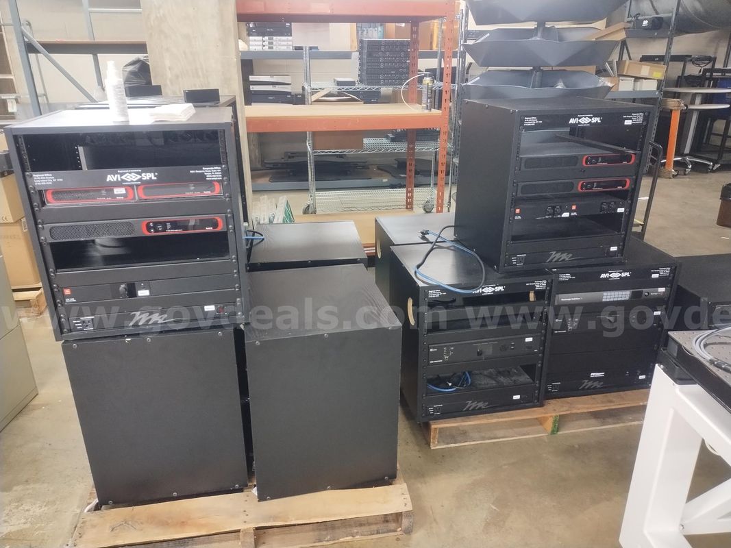 AVI, SPL Audio cabinets