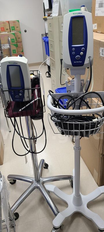 2 USED Welch Allyn Blood Pressure Machines