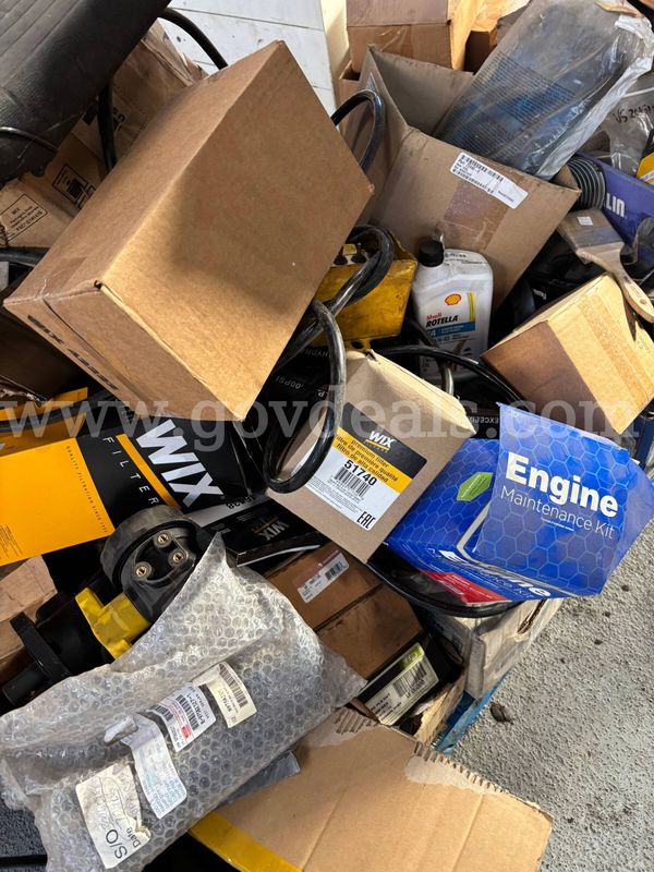 1-SKID OF NEW AND USED MISC PARTS