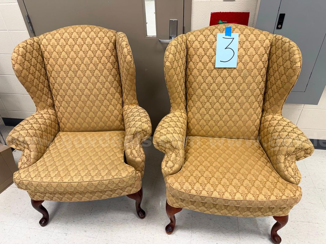 decorative high back chairs