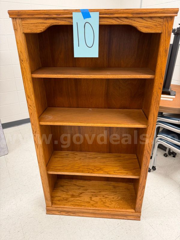 Wooden book case