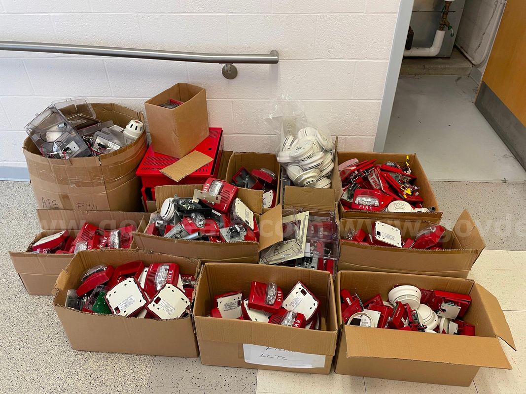 Assorted Fire Alarm Equipment
