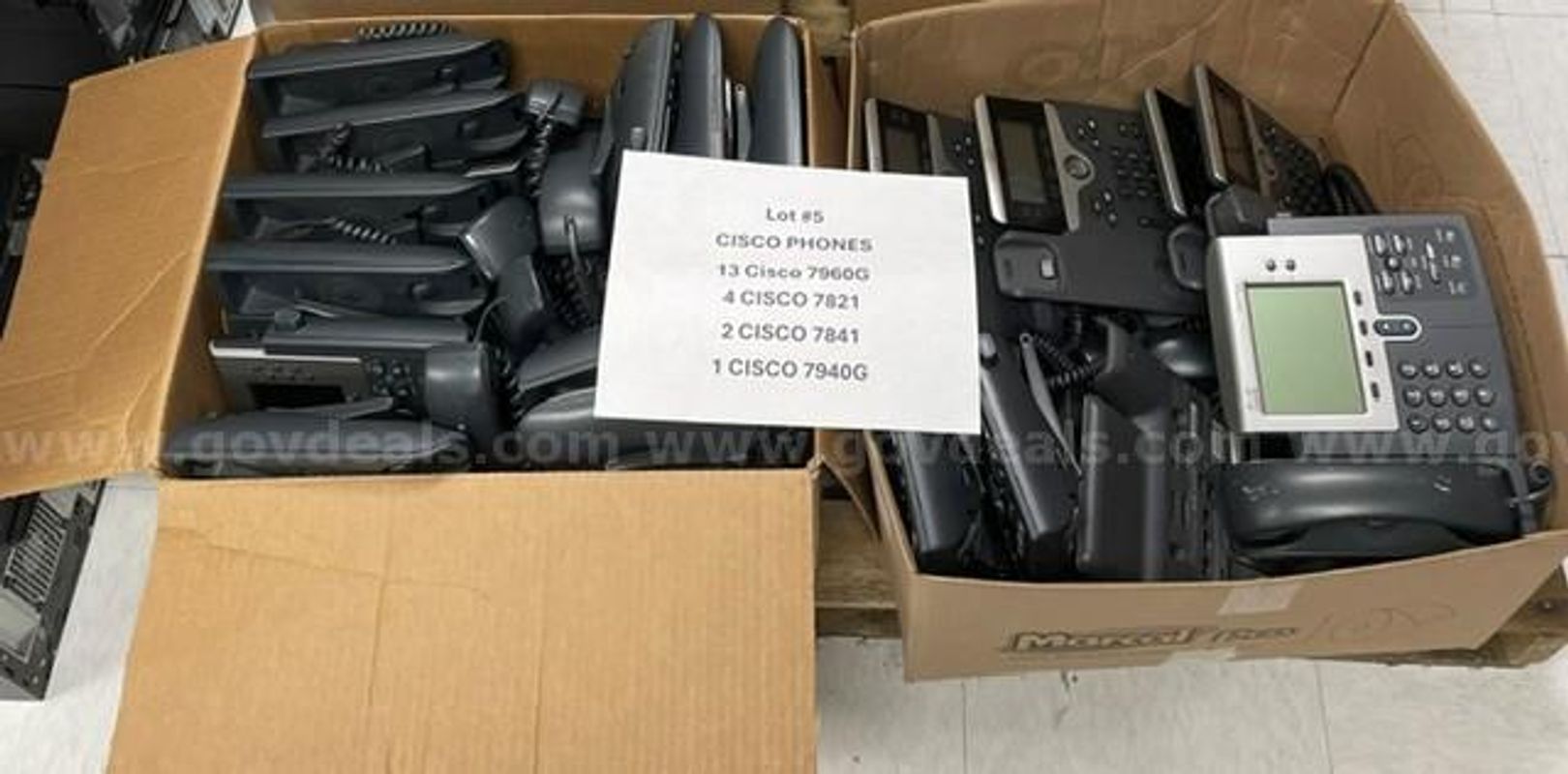 Cisco Phones Lot 5