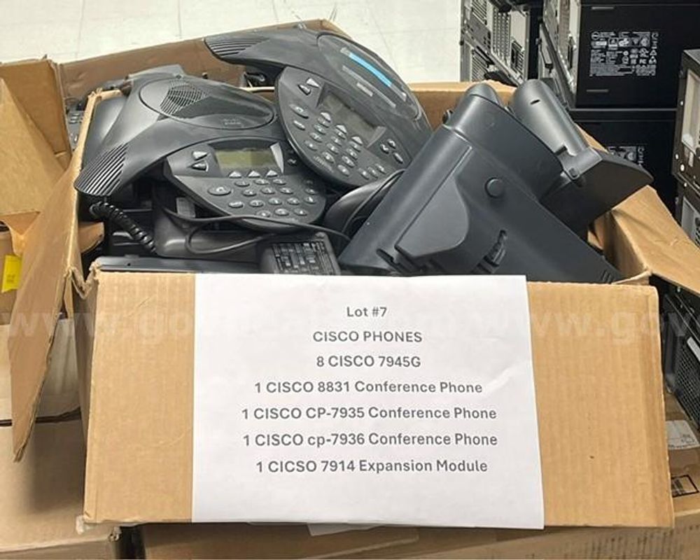 Cisco Phones Lot 7
