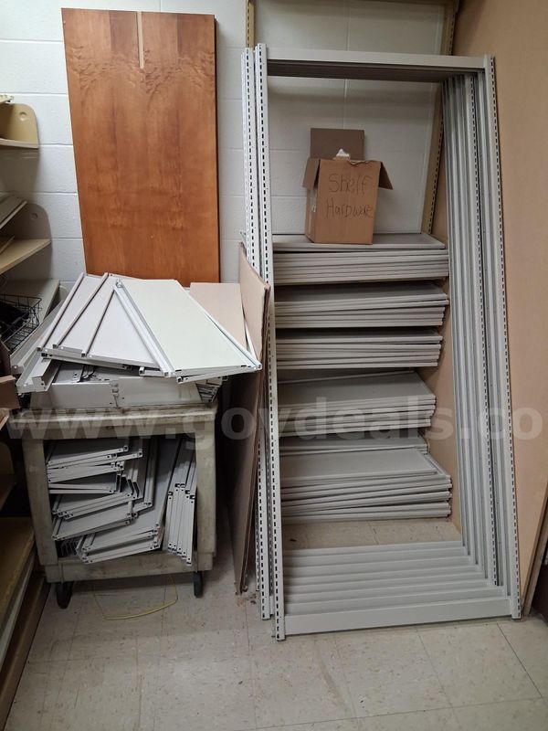 2 Traditional - Style Unassembled Bookshelves 6' 10" High and 3' Wide