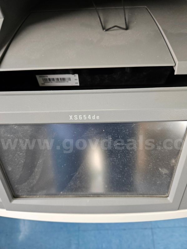 Lexmark XS654de Multifunction Printer with 1/2 Cass Cabinet