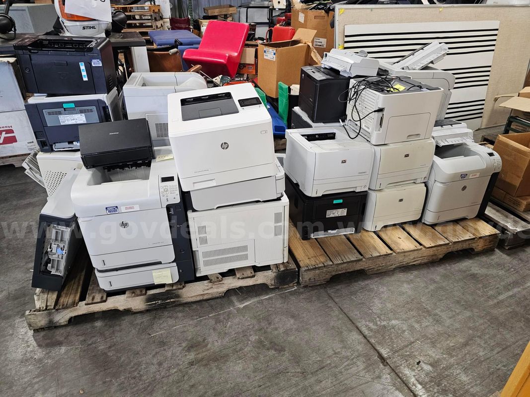 (2) Pallets Of Used Printers (For Parts Or Repair)