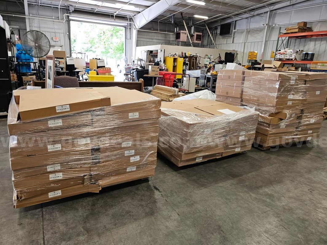 (3) Pallets Of Valcom Lay-In Ceiling Speakers (24in L X 24in W)