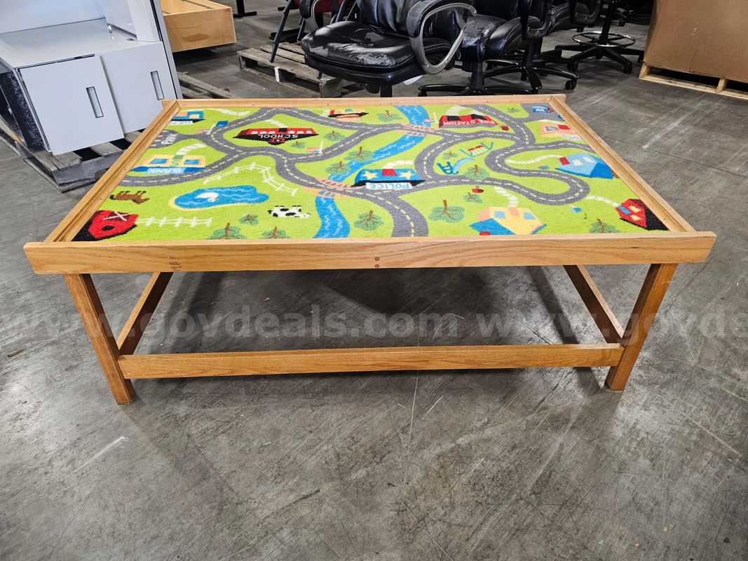 Childrens Play Table (56in L X 37in W X 19in H)