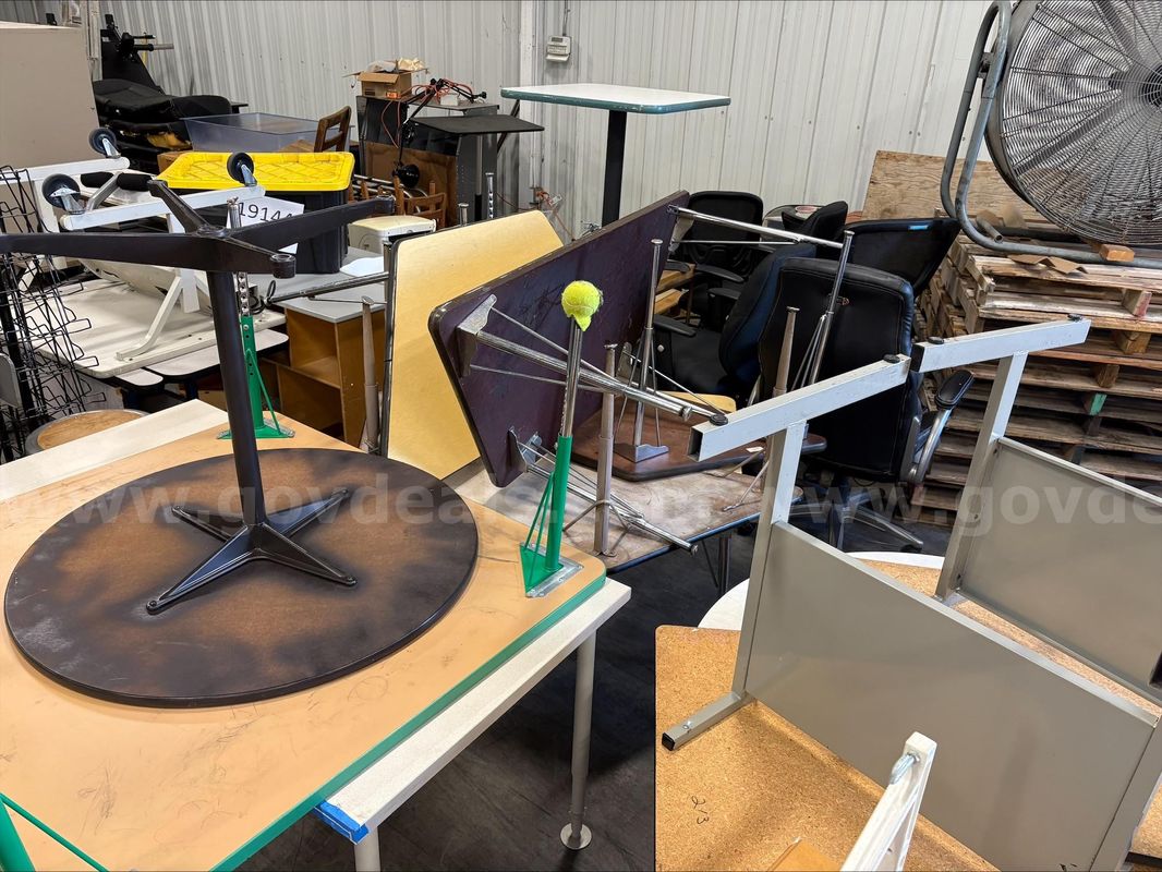 (11) ASSORTED SIZE TABLES (1 of 4)