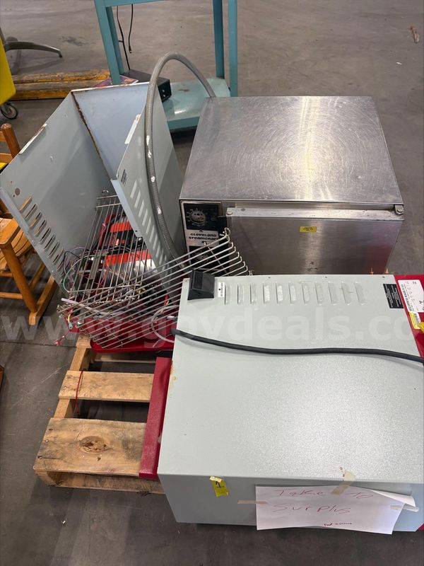 FOOD SERVICE EQUIPMENT FOR SCRAP OR PARTS (FOOD SERVICE SN02062, SN04105)