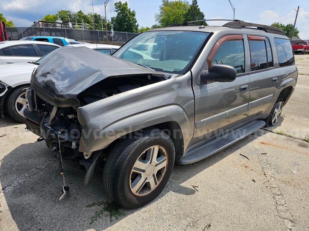 2005 Chevrolet TrailBlazer EXT LS 2WD (WRECKED) (NO TITLE) (ABANDONED, STOLEN, AND/OR RECOVERED PROPERTY)