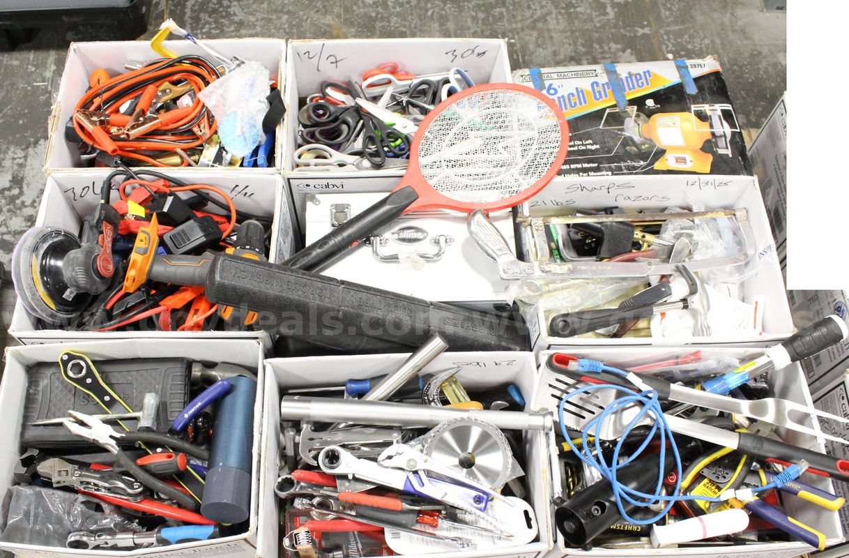 1 Skid of Assorted Hand Tools/Power Tools/Knives/Multi-tools/Etc., #35471, **PICK UP ONLY**SKID NOT INCLD*