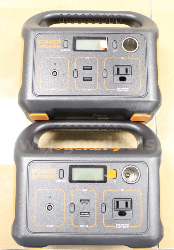 (2) JACKERY Charger Batteries/Power Stations, #35670, ***PICK UP ONLY***