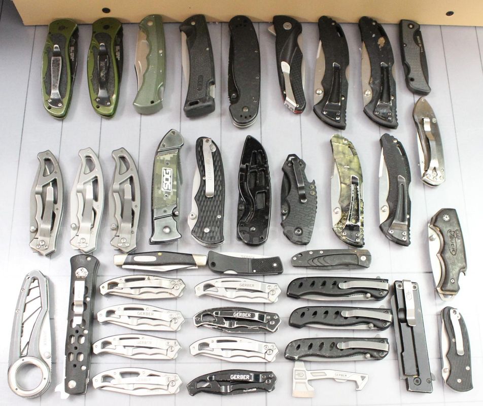 Approximately 6 lbs. of Assorted BRAND-NAME Knives, #35312