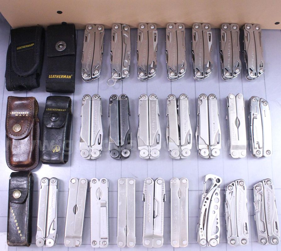 Approximately 10 lbs. of Assorted Leatherman Multi-tools, #35407