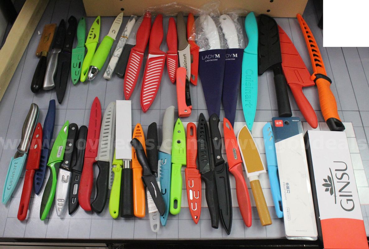 Approximately 6 lbs. of Misc. Kitchen Knives, #35902