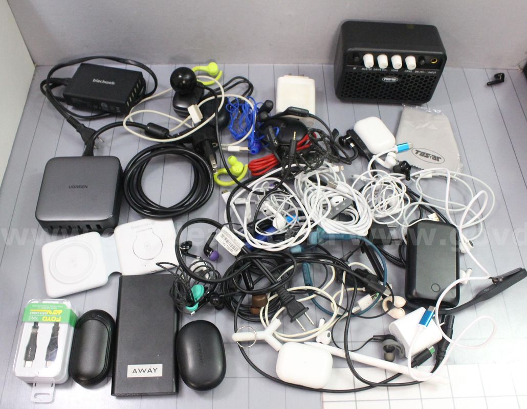 Approximately 8 lbs. of Misc. Electronics/Access./Etc., #35869