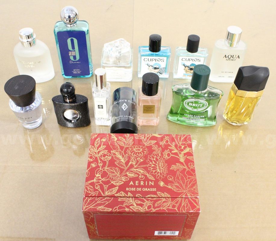 Approximately 8 lbs. of Assorted Perfume/Cologne, #36174