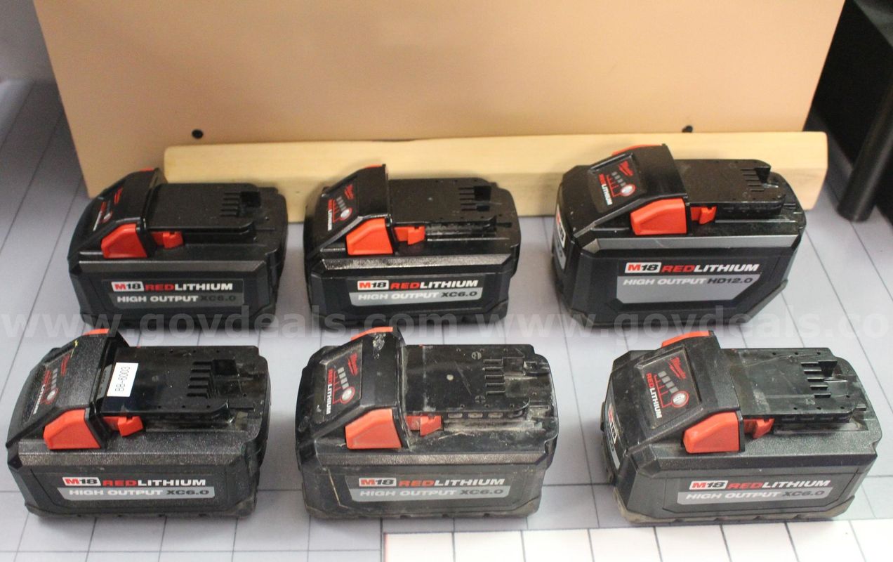 Assorted Power Tool Batteries/etc., #36207**PICK UP ONLY**
