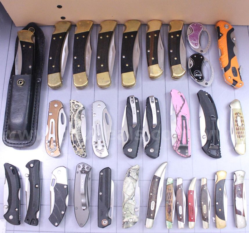 Approximately 6 lbs. of Assorted BUCK Knives, #35400