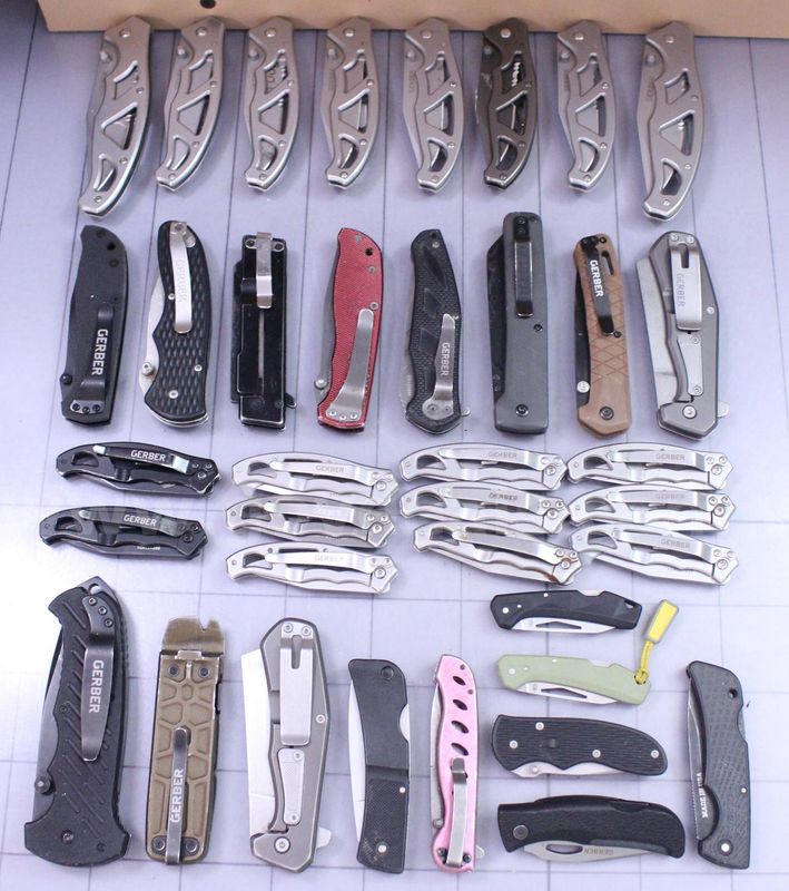 Approximately 6 lbs. of Assorted Gerber Knives/etc., #35402