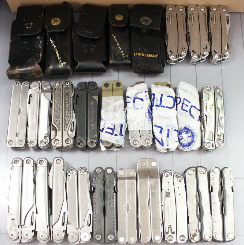 Approximately 10 lbs. of Assorted Leatherman Multi-tools, #35612