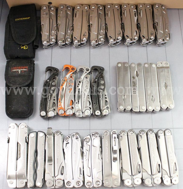 Approximately 10 lbs. of Assorted Leatherman Multi-tools, #35613